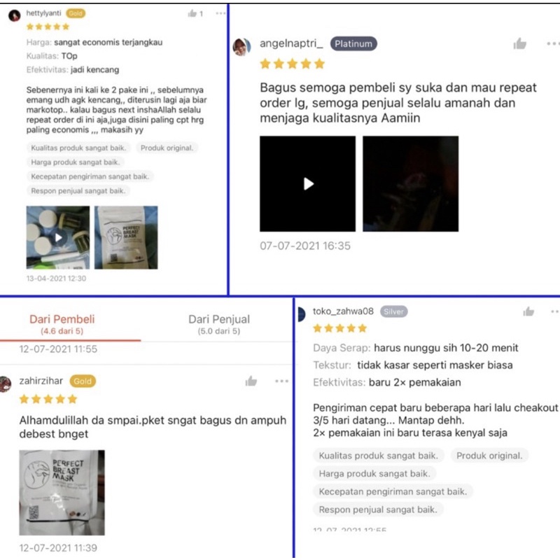 Mặt Nạ Nâng Ngực Và Làm Săn Chắc Ngực 60 | BigBuy360 - bigbuy360.vn