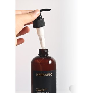 Bộ dầu gội vỏ bưởi, bồ kết herbario 300ml và dầu xả vỏ bưởi, bồ kết herbario 300ml