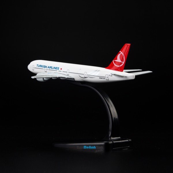 Mô hình máy bay Turkish Airlines Boeing B777 16cm Everfly