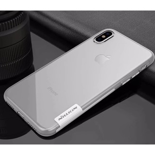 Ốp lưng iPhone X silicon dẻo trong suốt hiệu Nillkin