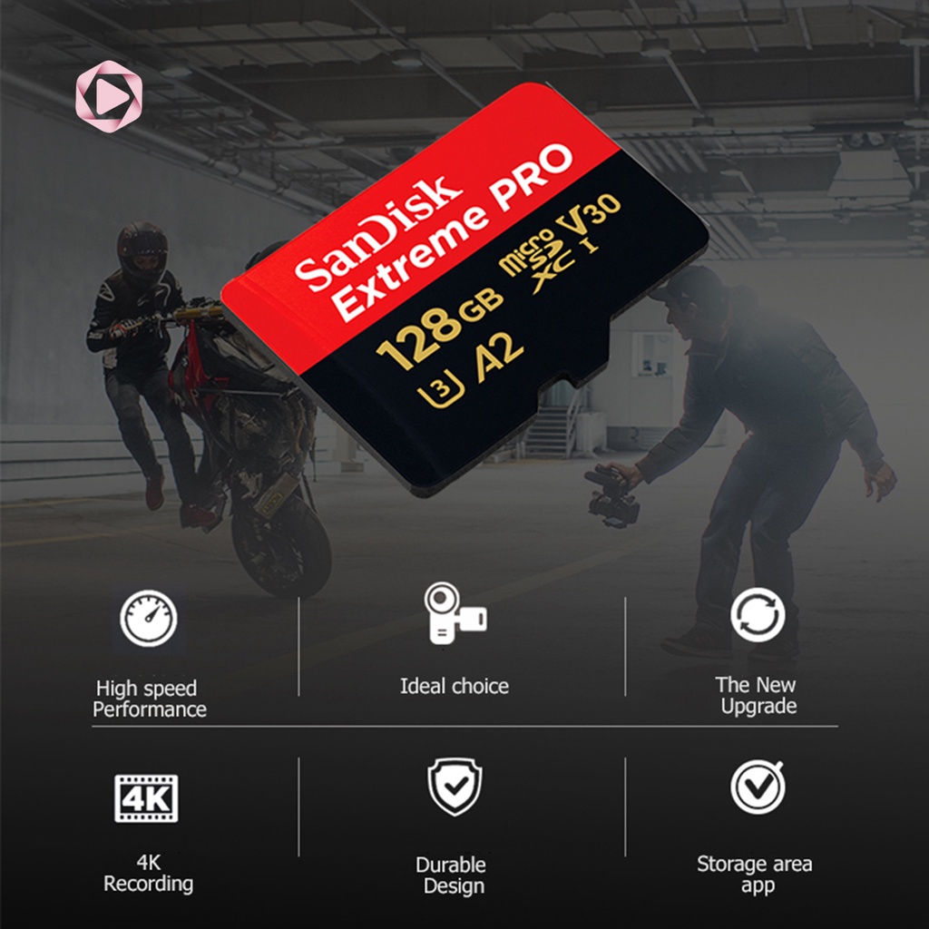 Thẻ Nhớ Sandisk 128gb 256gb 512gb 1tb Tốc Độ Cao Chống Thấm Nước