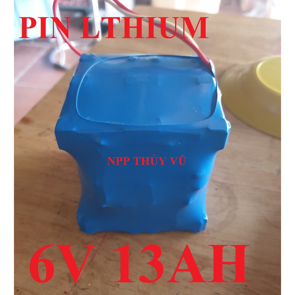 PIN 6V 13AH - pin xe đồ chơi - pin quạt