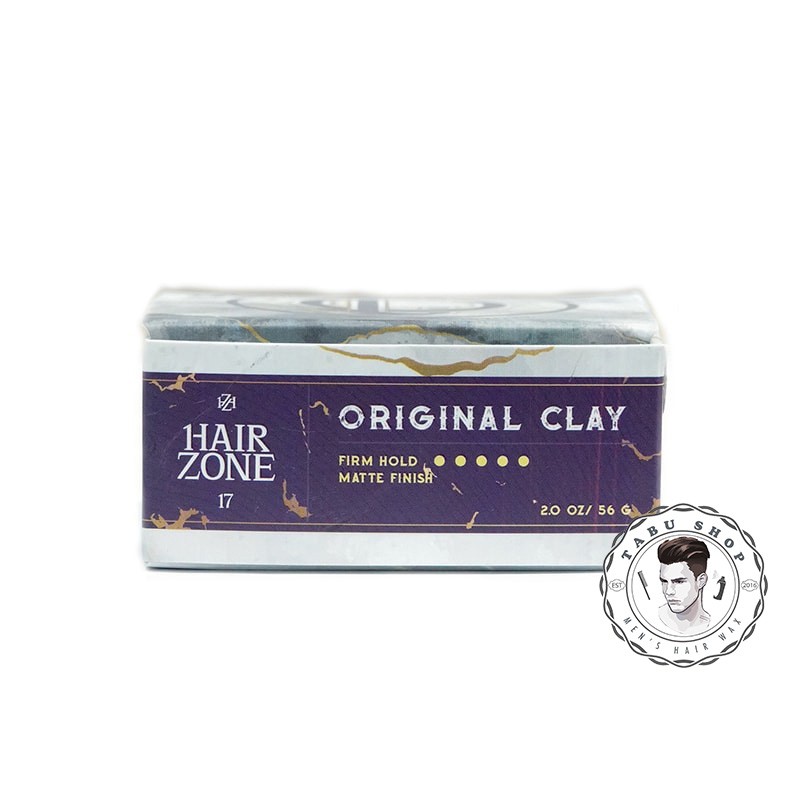 [Bản Mới 2020] Sáp ORIGINAL CLAY 2020 - Sáp vuốt tóc ORIGINAL CLAY Hair Zone Việt Nam | ORIGINAL CLAY 56g