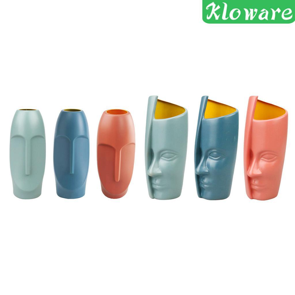 Lọ Hoa Khô Hình Mặt Người Phong Cách Bắc Âu