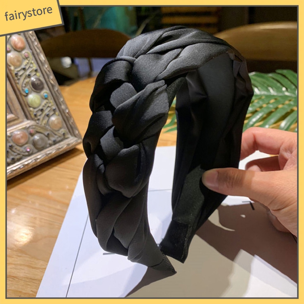 Băng Đô Cài Tóc Hoạ Tiết Thắt Nút Cho Nữ