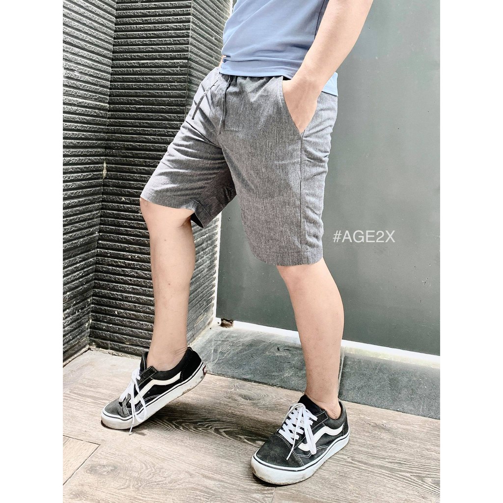 Quần Short Kaki nam Chất kaki cotton Mềm Xịn Hàng vnxk chất lượng cao AGE2X