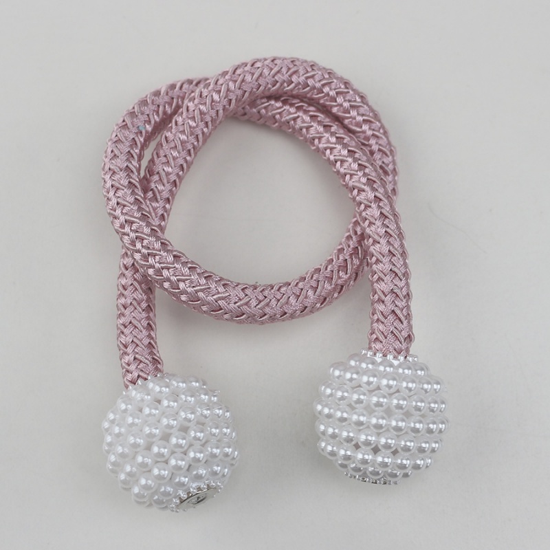 1 Dây Buộc Rèm Cửa Nam Châm Đính Ngọc Trai Nhân Tạo Thời Trang Giá Đỡ