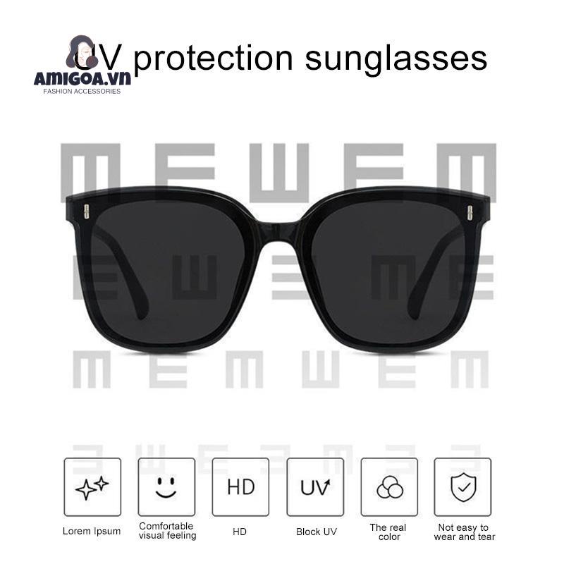 ✨✨Kính Mát Tròn Mỏng Bảo Vệ Mặt Chống Tia UV Dành Cho Nữ