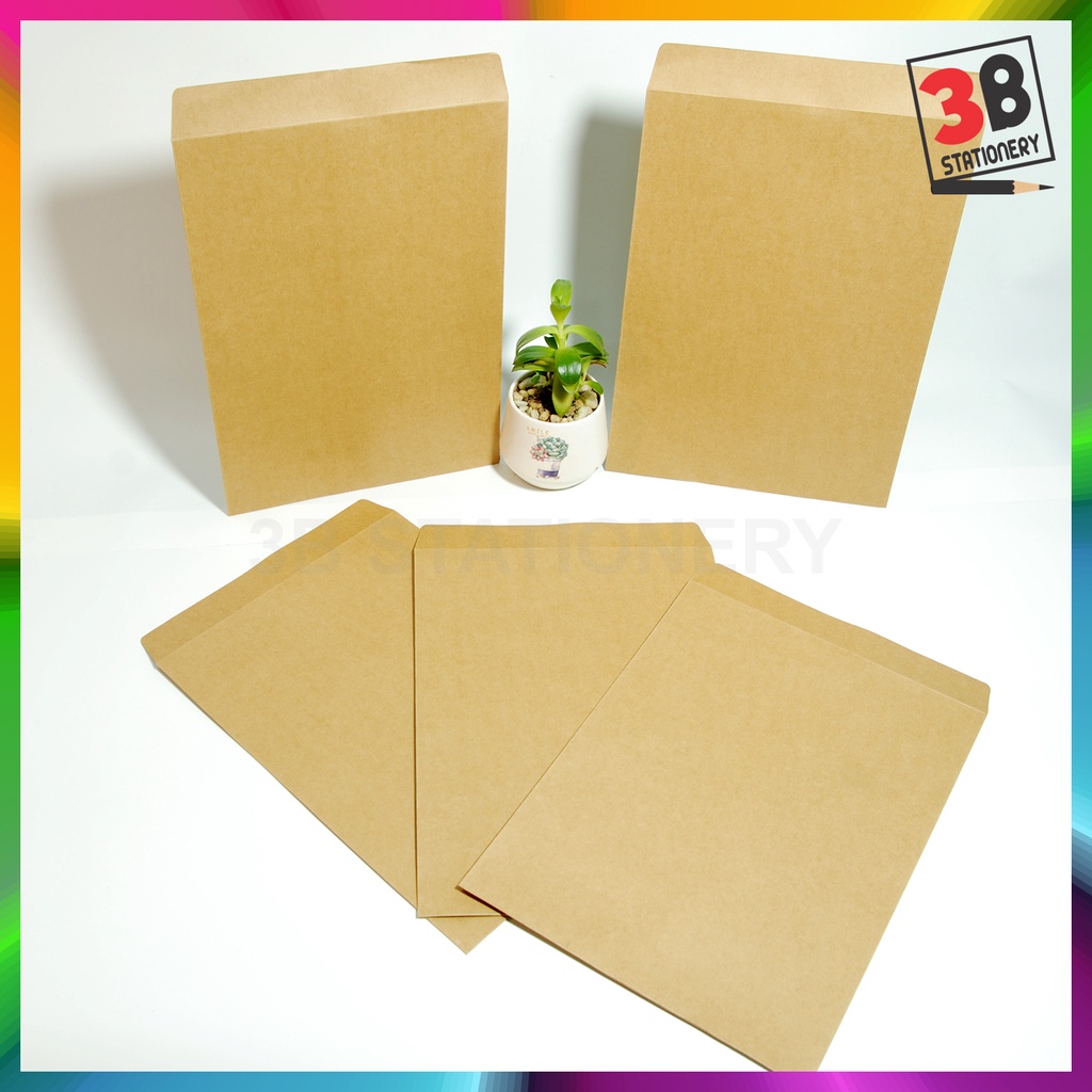 Bộ 5 chiếc túi Hồ Sơ trơn, kích thước 25cm x 34cm, nhận in túi hồ sơ theo yêu cầu