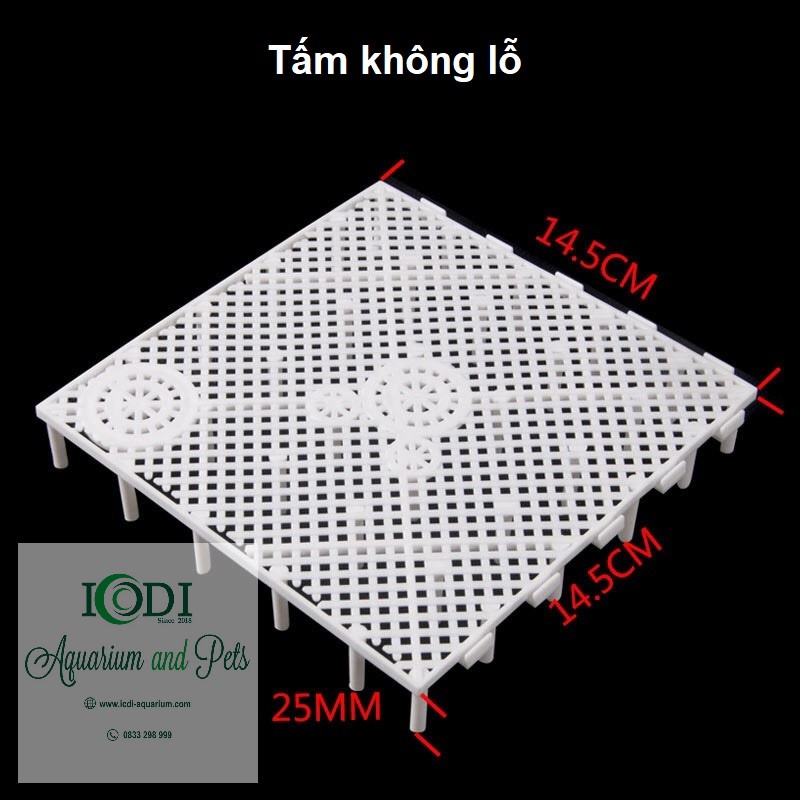 Tấm lọc đáy - Vỉ lọc đáy bể cá tép