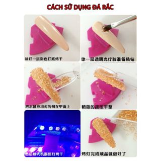 Đá rắc túi 1440v pk nail