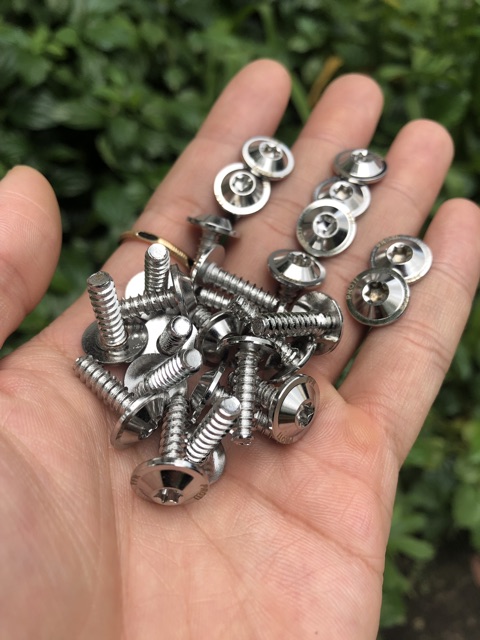 Ốc inox Prot!  - 5li15  xoắn - gắn dàn áo Ya