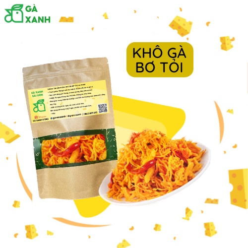 KHÔ GÀ BƠ TỎI CAO CẤP - Gà Xanh - Loại Ngon Nhất, Chất Lượng Thượng Hạng, Ăn Là Ghiền | BigBuy360 - bigbuy360.vn