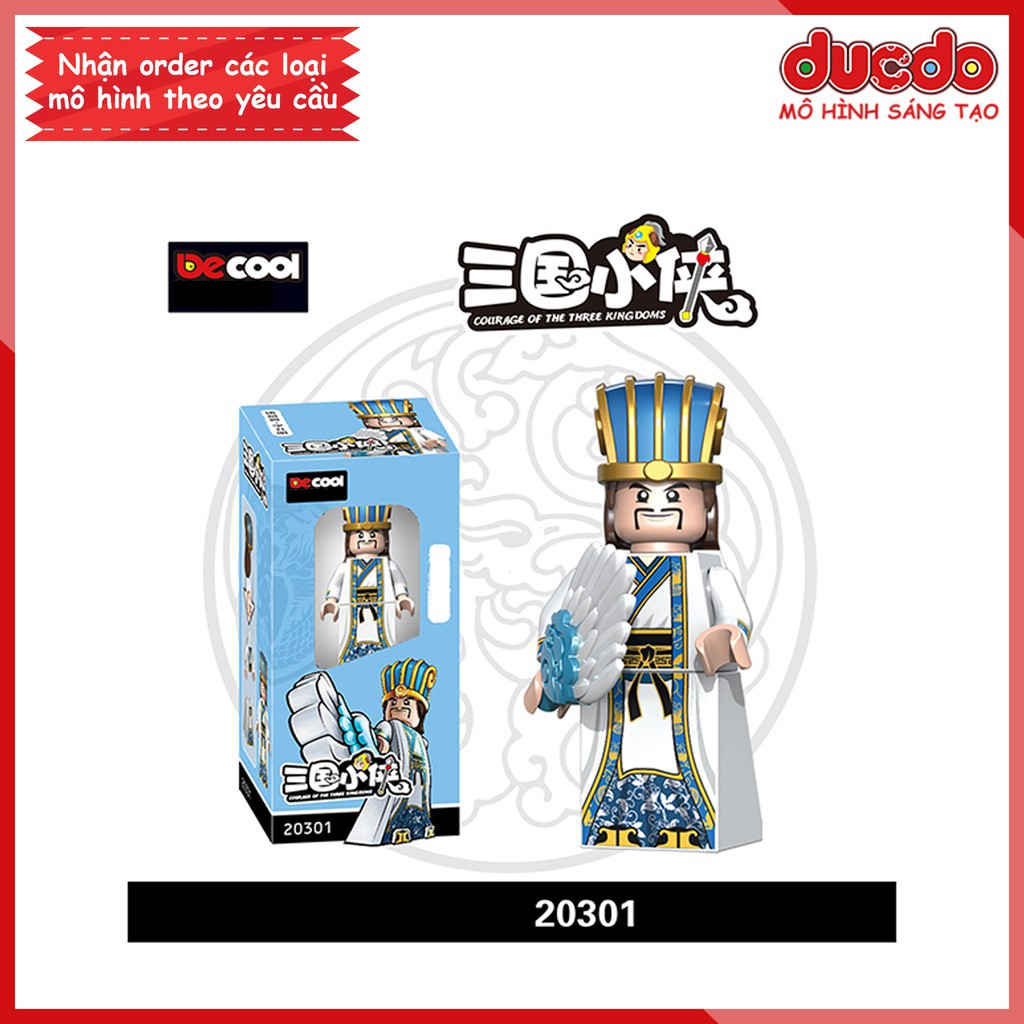 [Có sẵn] Decool 2030A Minifigures các nhân vật tướng TAM QUỐC tuyệt đẹp - Đồ chơi Lắp ghép Xếp hình Mô hình Mini