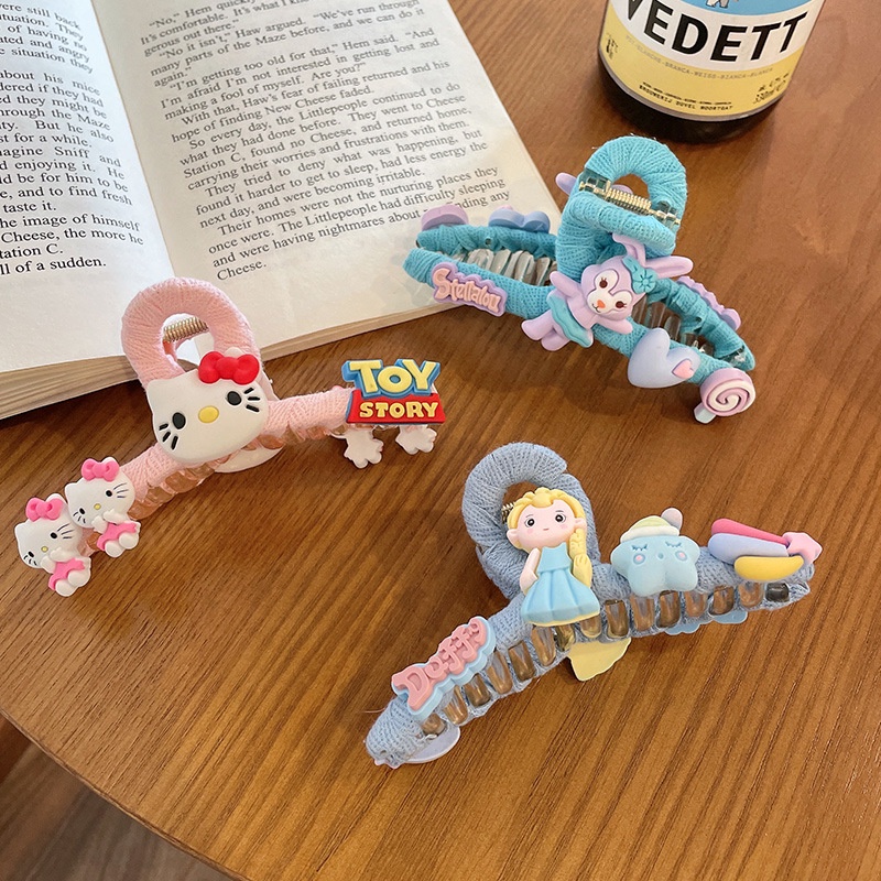 Kẹp Tóc Thiết Kế Hình Hoạt Hình Dễ Thương Dành Cho Nữ