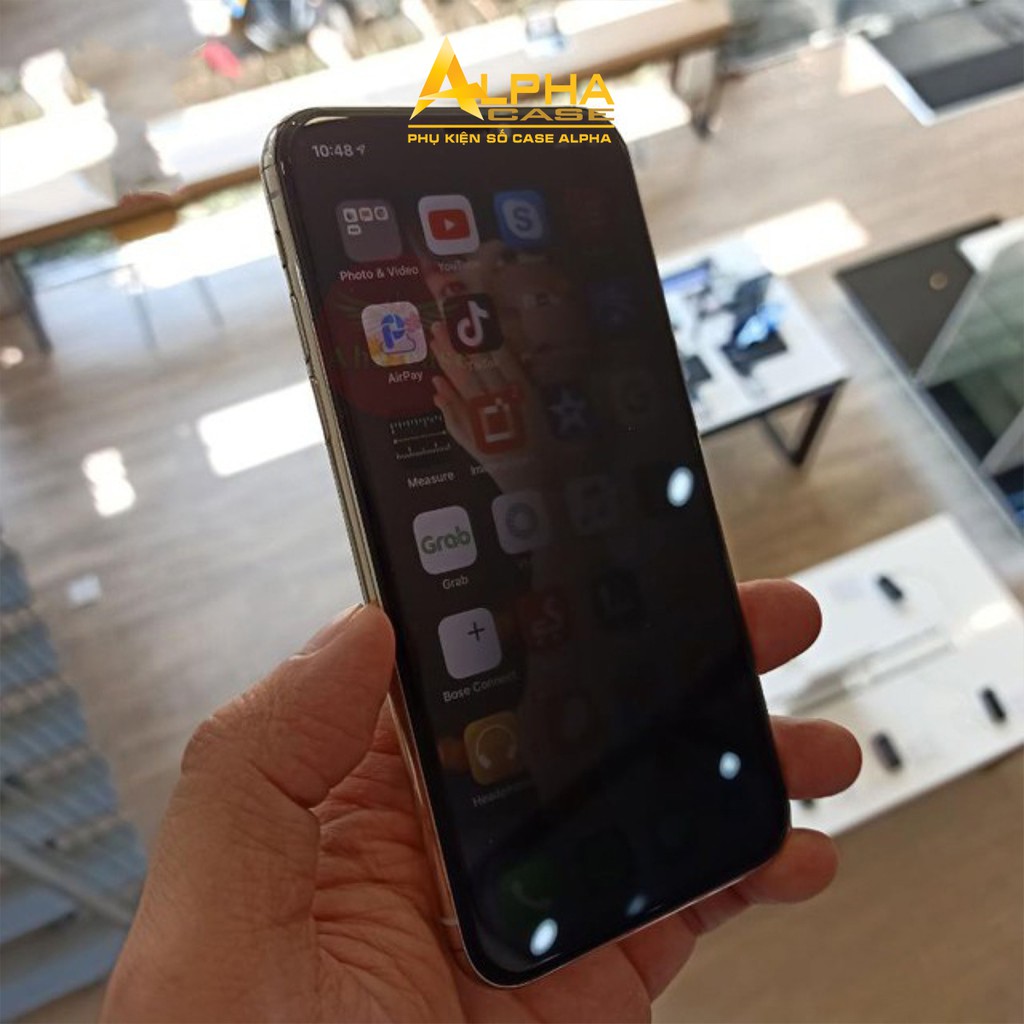 Kính Chống Nhìn Trộm IP dán tự ăn keo full màn hình 6/6s/6 plus/7/8/7 plus/8 plus/x/xs/xsmax/11/12/13 pro max