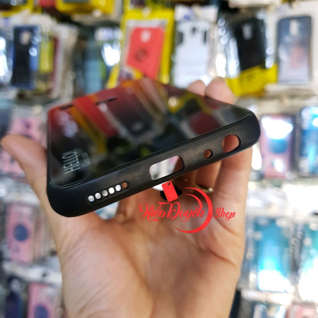 Ốp lưng Vivo V11i,Ốp lưng Kính đa sắc