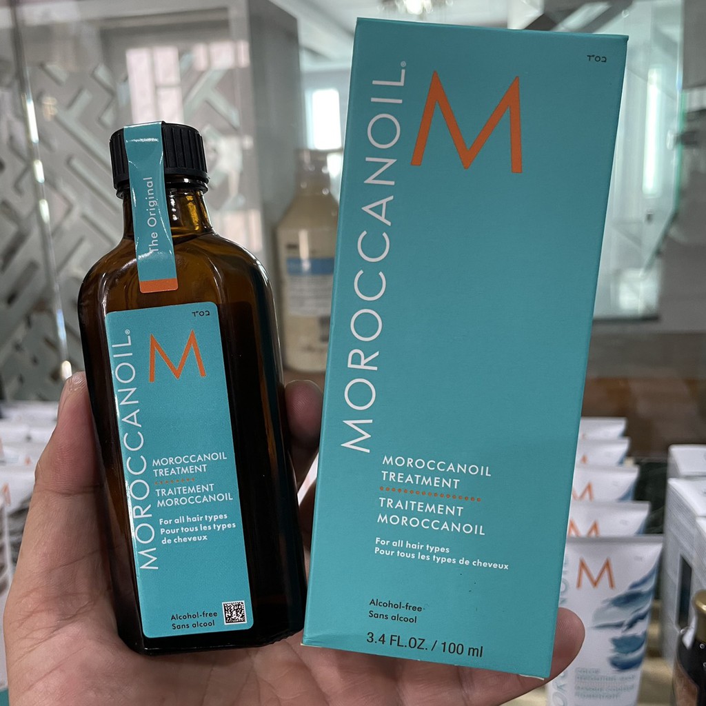 Chính hãng  Tinh dầu phục hồi tóc khô sơ Moroccanoil Treatment 25ml ( For All Hair Types )