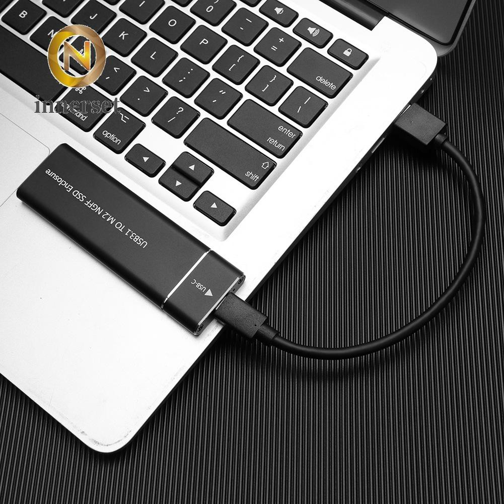 Vỏ Ổ Cứng Ssd Usb 3.1 Gen 1 Type C Sang B Key M.2 Ssd