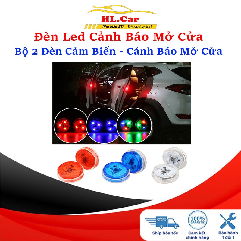 Đèn Cảnh Báo Mở Cửa Ô Tô - Bộ 2 Đèn