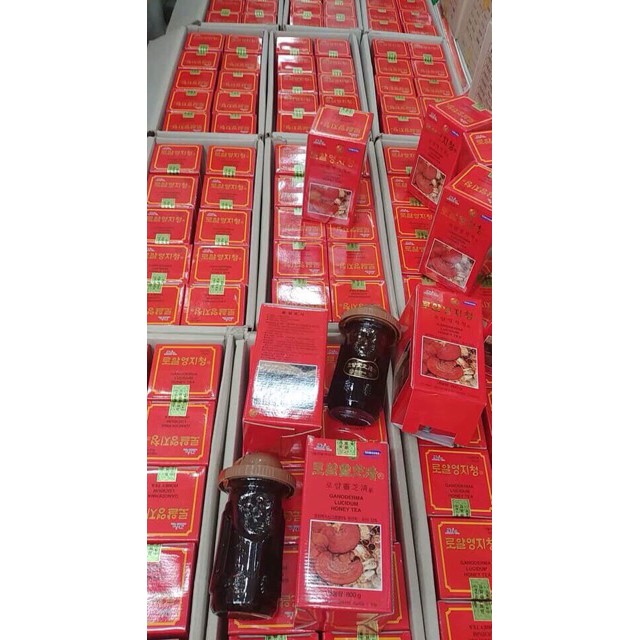 Cao linh chi mật ong hàn quốc hộp 800gr - Cao linh chi JeJu thượng hạng
