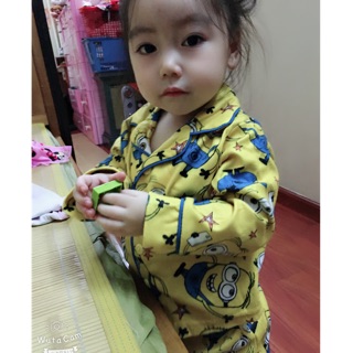 Bộ Pijama hàng dư xịn cho bé trai, bé gái