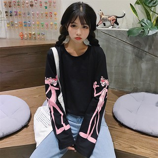 A44 Áo thu đông Pink Panther