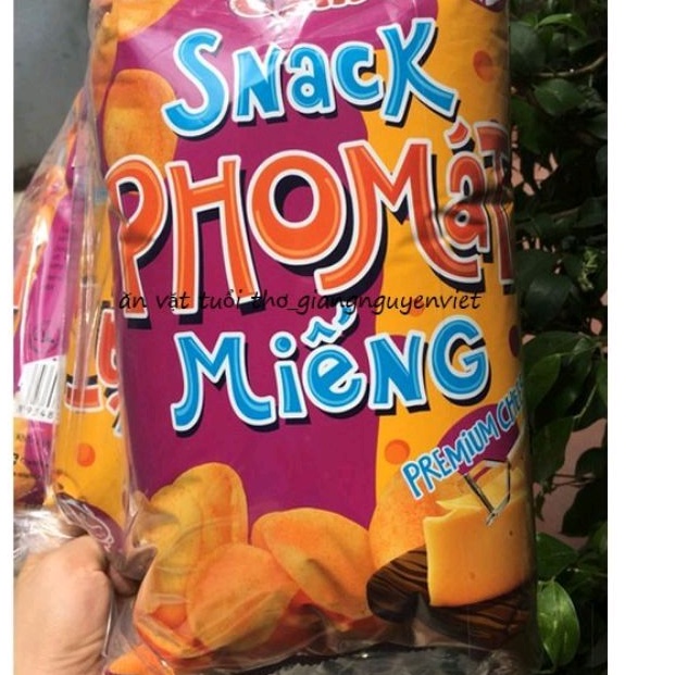0Bim bim Snack Oishi pho mát miếng 75g phomat