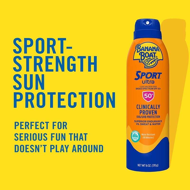 Xịt chống nắng Banana Boat Ultra Sport SPF 30, 50, 65, 100