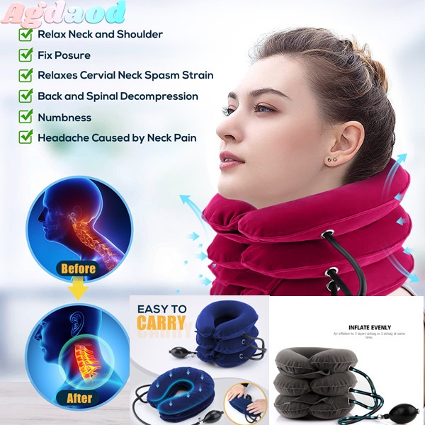 Gối Hơi Mát Xa Cổ Giảm Đau Chăm Sóc Sức Khỏe