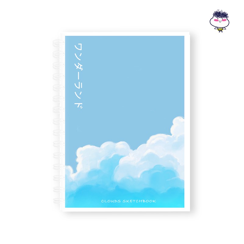 Sổ vẽ phác thảo Sketchbook Style Nhật Bản 100 Trang Sổ Vẽ 130Gsm