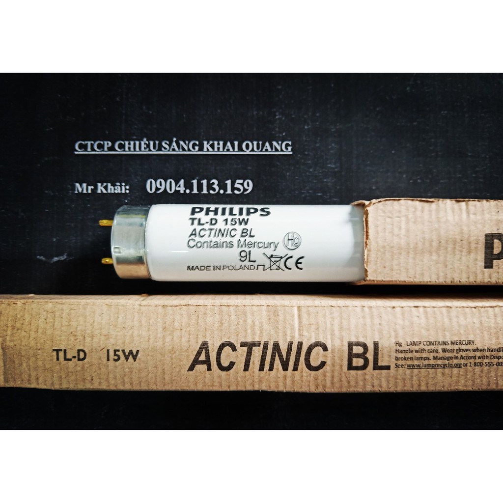 Bóng đèn thu hút côn trùng Philips TL-D 15W ACTINIC BL