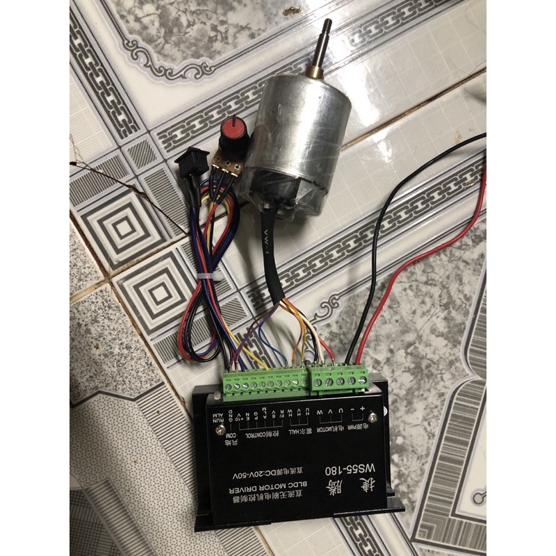 Động cơ brushless chế máy mài