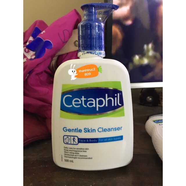 Sữa rửa mặt cetaphil 500ml và 125 ml