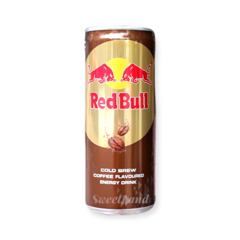 Thùng nước tăng lực RedBull vị cà phê ủ lạnh 24 lon 250ml