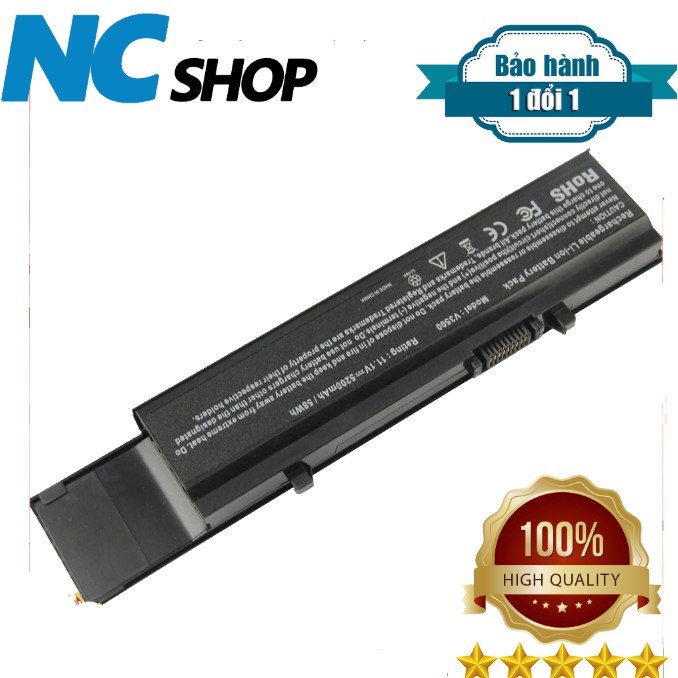 Pin laptop Dell Vostro V3400 V3500 V3700 7FJ92 4JK6R – V3400 – 6 CELL