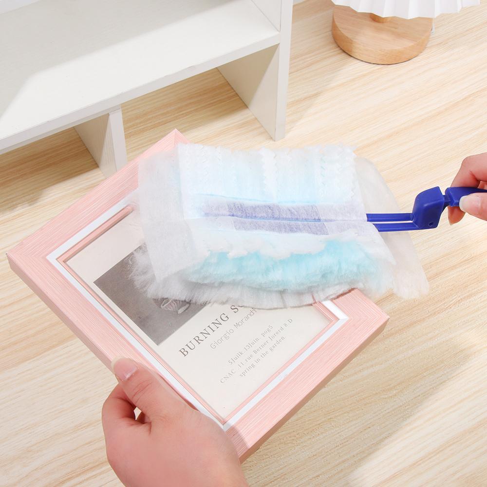 LONTIME Chổi Quét Bụi Tĩnh Điện Có Tay Cầm Tiện Lợi
