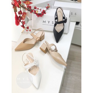 Guốc mũi nhọn cài khóa 5cm Myss - CG191