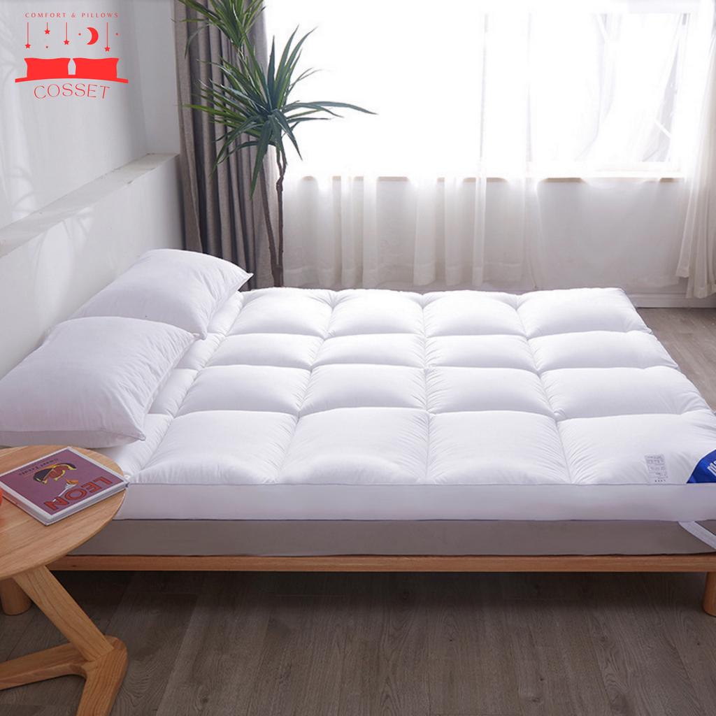 Topper nệm dày 10cm Cosset bồng bềnh êm ái trang bị cho gia đình và khách sạn 4-5 sao đủ mọi kích thước