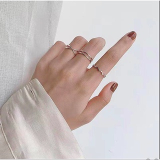 set nhẫn nữ 3 cái
