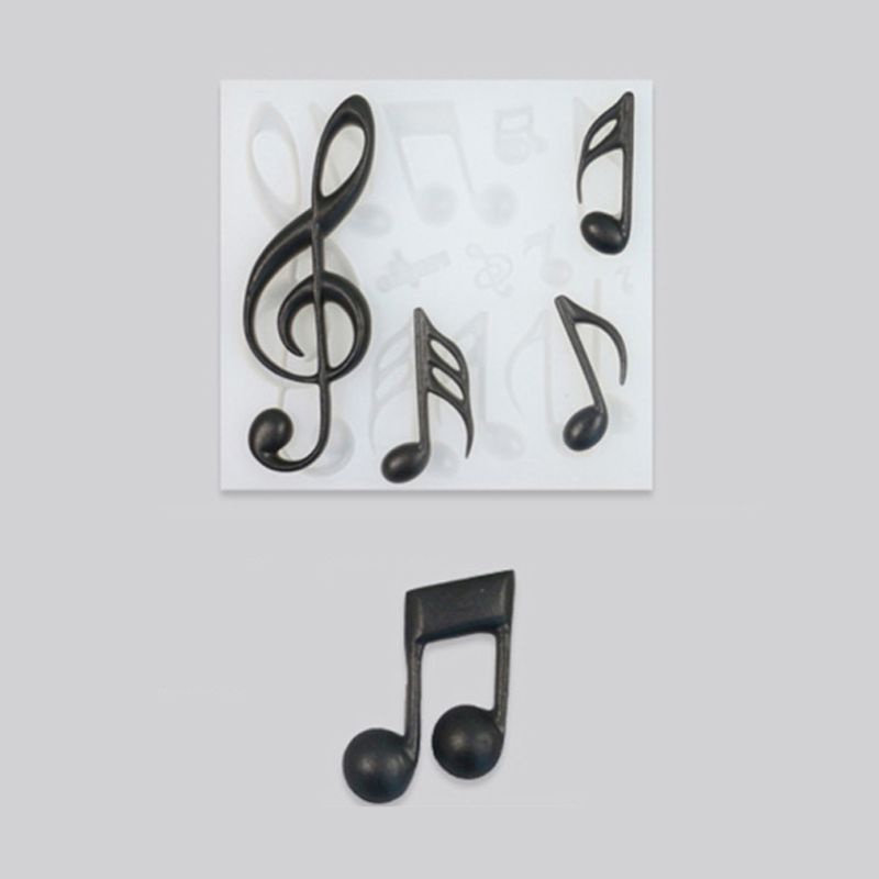 Khuôn Silicon Làm Trang Sức Hình Nốt Nhạc Nghệ Thuật