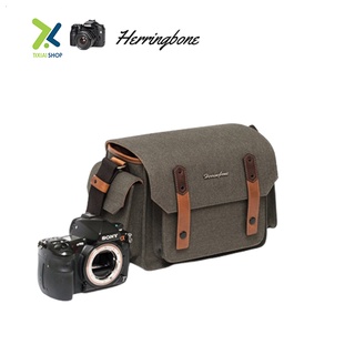 Túi đựng máy ảnh Herringbone Papaspocket 3 Medium - Brown color