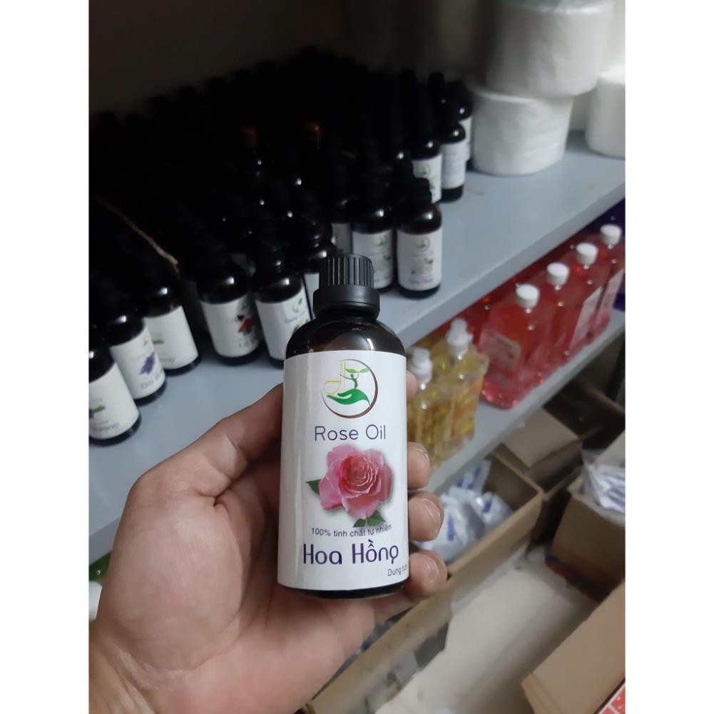 Tinh dầu xông sả chanh, quế, hoa hồng, oải hương, bạc hà chai 100ml