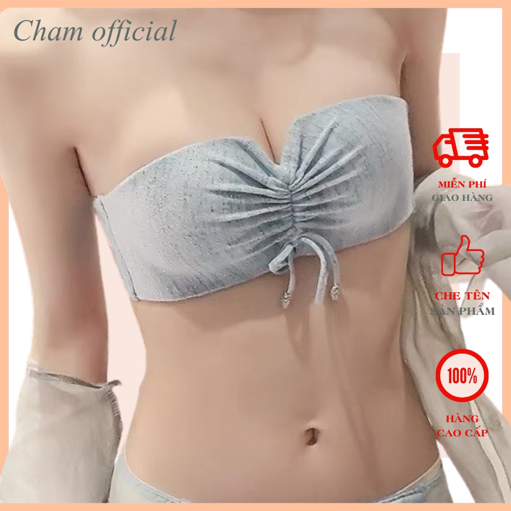 Áo lót không gọng CharmAiry áo ngực nữ không dây đệm mỏng, nâng ngực nhũ rút dưới