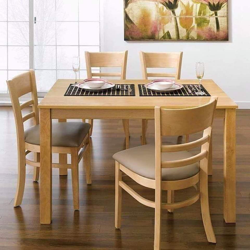 [FREE SHIP NT HCM] - Bộ bàn ăn Cabin 4 ghế
