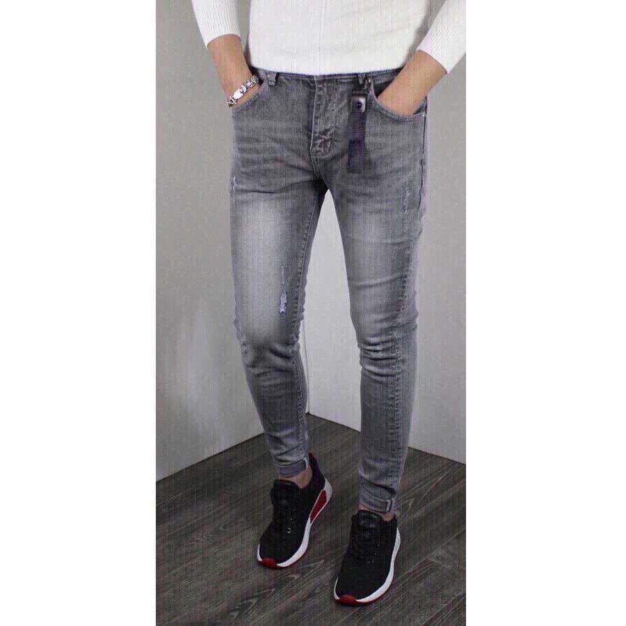 Quần Jean Xám Trẻ Trung Chất Mịn Đẹp | BigBuy360 - bigbuy360.vn