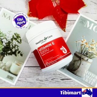 Vitamin E Healthy Care 500IU Hộp 200 Viên Úc
