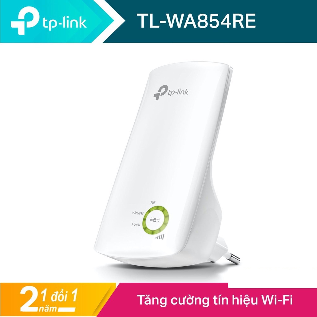 TP-Link Bộ mở rộng sóng Wifi 300Mbs -TL-WA854RE - Hàng Chính Hãng