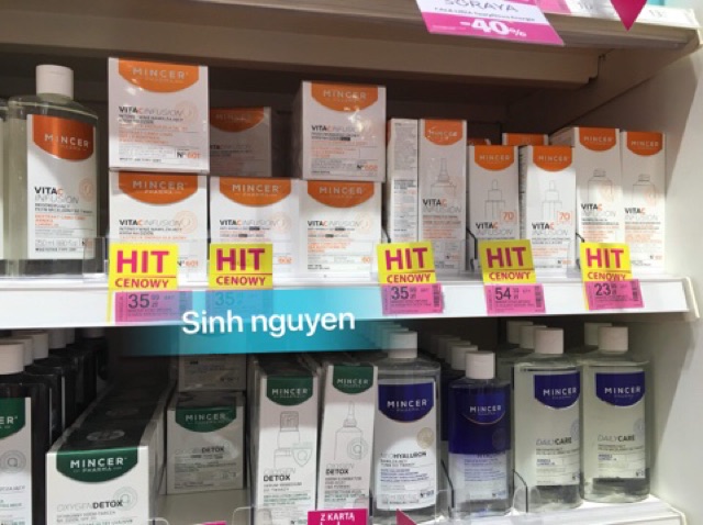 Kem Dưỡng Trắng Da, Mờ Thâm Nám Mincer 602 hàng balan 50ml