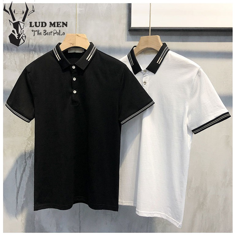 Áo polo - Áo polo nam đẹp - Chất liệu cotton mềm mịn, dầy dặn, hoạt động thoải mái, thấm hút mồ hôi tốt | BigBuy360 - bigbuy360.vn